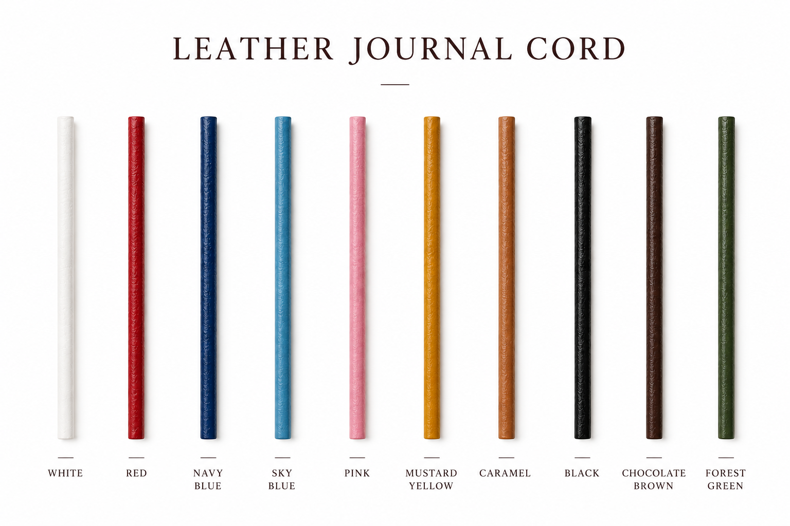 Leather Journal Cord